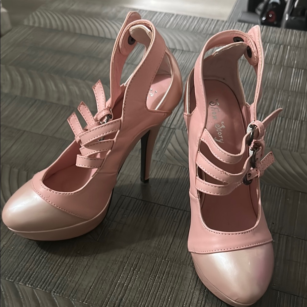 Show Story Pink Platform Stiletto Shoes Heels
Women’s Shoes Size 38